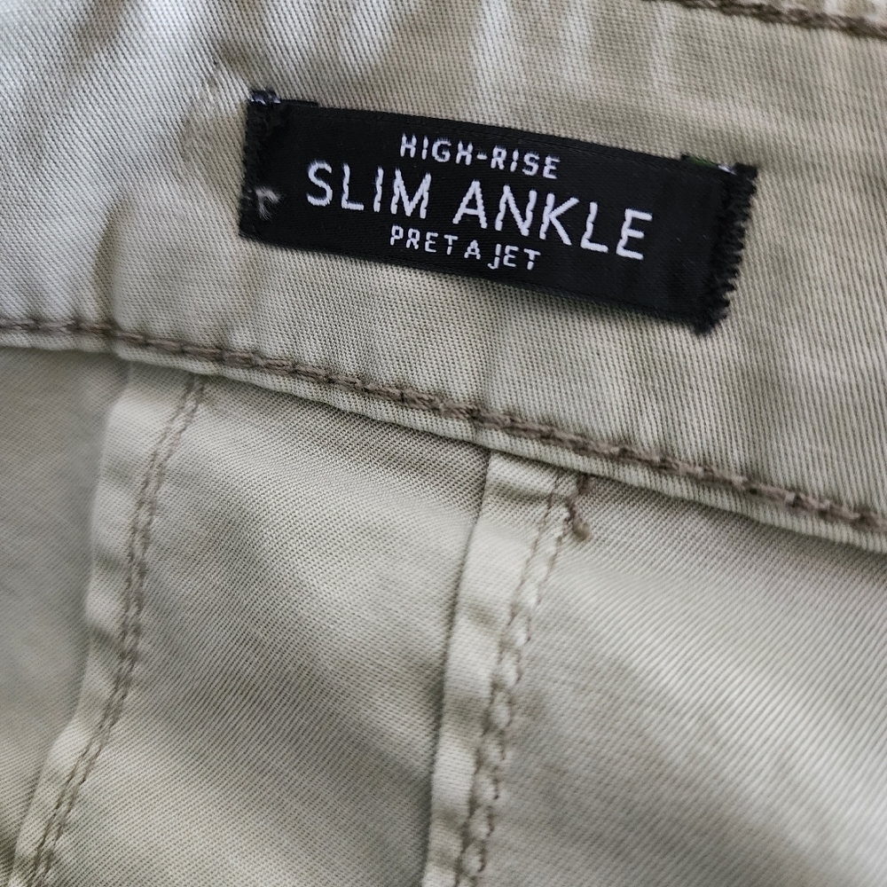 WHITE HOUSE BLACK MARKET HIGH RISE SLIM ANKLE PANT - Picture 5 of 7